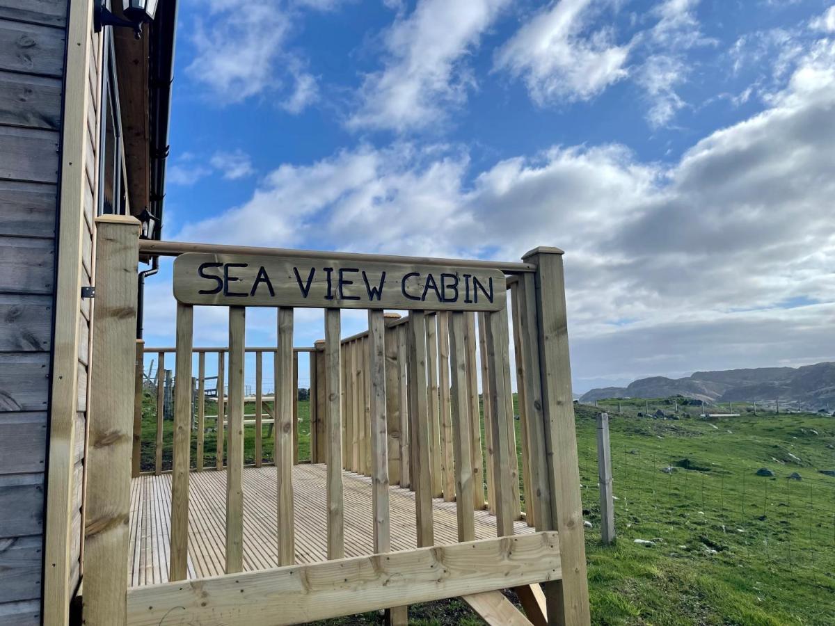 Sea View Cabin Clashnessie 외부 사진
