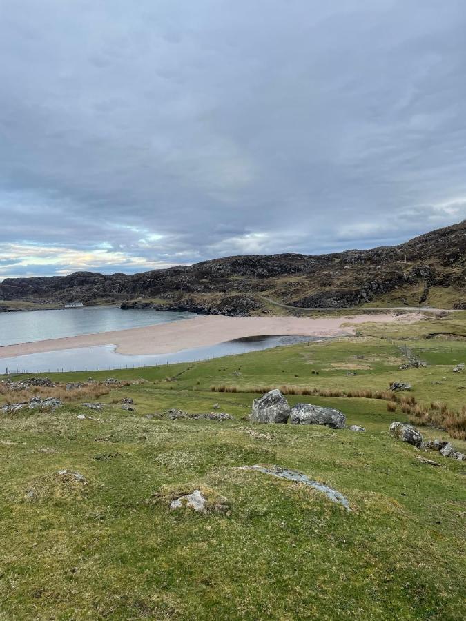 Sea View Cabin Clashnessie 외부 사진