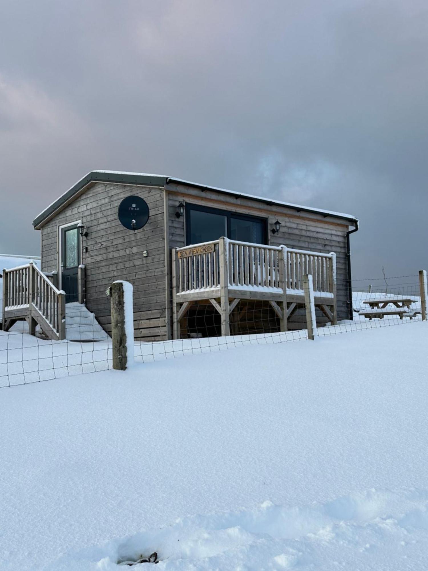 Sea View Cabin Clashnessie 외부 사진
